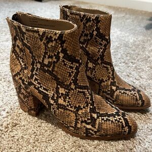[Steve Madden] Snakeskin Boots